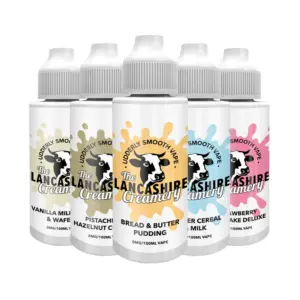 Lancashire Creamery 100ml 70/30 VG/PG E-Liquid Shortfill