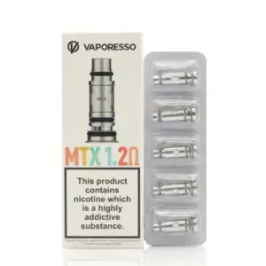 Vaporesso MTX Replacement Coils 1.2 Ohm 5pcs/pack