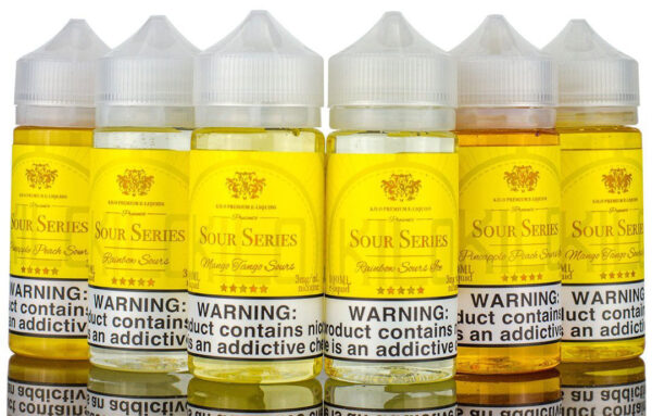 Kilo Premium 100ml Shortfill Sour/White/Black Series  70/30 VG/PG