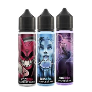 Zeus E-Liquid 50ml Shortfill  70/30 VG/PG