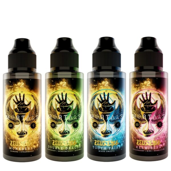 Zeus Juice Mortals 100ml Shortfill E-Liquid  70/30 VG/PG