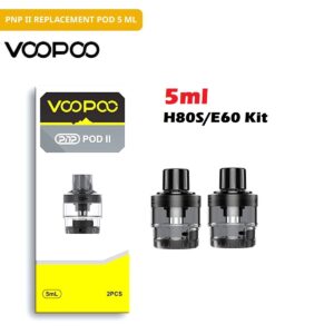 Voopoo PNP Pod II V2 | H80S/E60 | 5ml Pods (2 pack)
