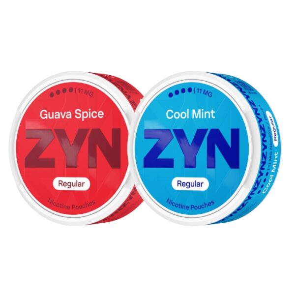 ZYN Nicotine Pouches REGULAR 11mg Cool Mint UK Vape Kings