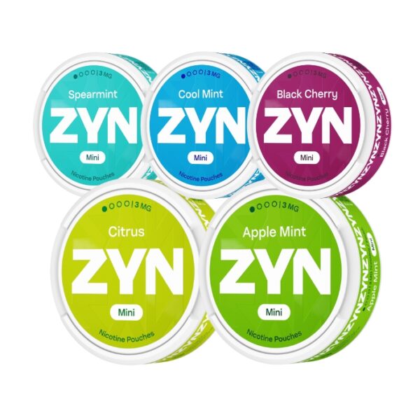 ZYN Nicotine Pouches MINI 3mg Flavours UK Vape Kings