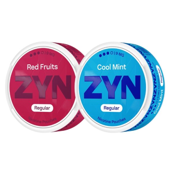 ZYN Nicotine Pouches REGULAR 9mg Cool Mint UK Vape Kings